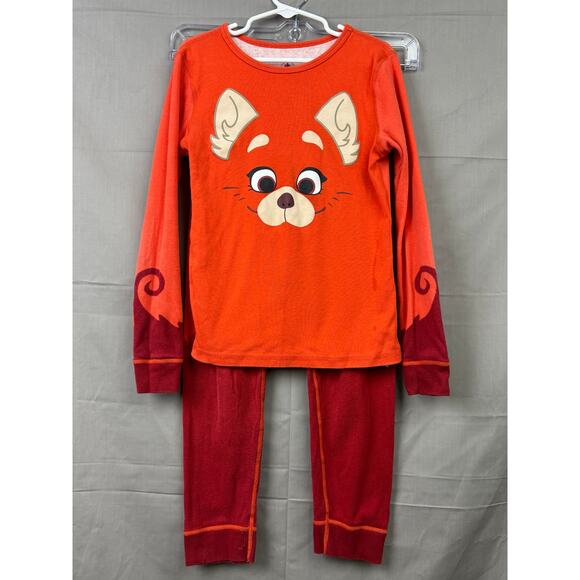Disney Girls Red Panda 2-Piece Pajamas, Size 8 - Picture 1 of 7